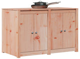 Outdoor Kitchen Cabinet MEPPEL White 106 x 55 x 92 cm 3443792