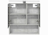 Bathroom Mirror Cabinet Concrete Grey 50 x 14.5 x 70 cm 889210