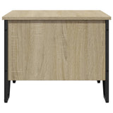 Coffee Table Sonoma Oak 75x51x40 cm Engineered Wood 848485