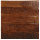 Table Top 50x50x3.8 cm Square Solid Wood Reclaimed 371250