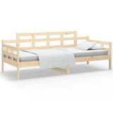 Day Bed without Mattress Solid Wood Pine 90x190 cm Single 820337