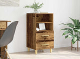 Sideboard Old wood 34 x 34.5 x 90 cm Engineered wood 880943