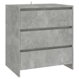 2 Piece Sideboard Concrete Grey Engineered Wood 3098060