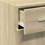 Sideboard Sonoma Oak 30x42.5x93 cm Engineered Wood 846273