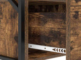 Bedside Cabinet with Drawer 2 pcs Smoked Oak 40 x 31 x 60 cm 859495