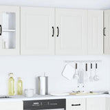 Kitchen Wall Cabinets 2 pcs "Kalmar" White Engineered Wood 853558