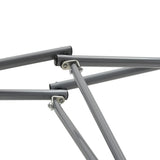 Hammock with Foldable Stand Black 44365