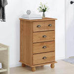 Chest of Drawer ASKIM Brown 45.8 x 40 x 79 cm Solid Pine wood 4105415