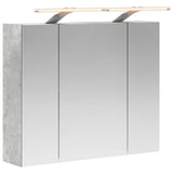 Bathroom Mirror Cabinet Concrete Grey 60 x 14.5 x 50 cm 889082
