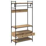Wardrobe Artisan oak 89 x 39 x 184.5 cm Engineered wood 883548