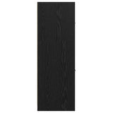 Apothecary Cabinet Black oak 30 x 41 x 118 cm Engineered wood 869002