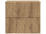 Wall-Mounted Bedside Cabinet 2 pcs Artisan Oak 898824