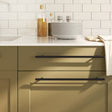 Cabinet Handles 20 pcs Black 320 mm Stainless Steel 3203609