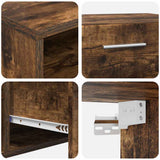 TV Cabinet Set FLORIN 3 pcs Smoked Oak Engineered Wood 3397929