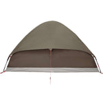 Camping Tent Dome 2-Person Brown Waterproof 4009640