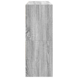 Shoe Racks 2 pcs Stackable Grey Sonoma 89.5x30x40 cm 858850