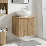 Wall-Mounted Sink Vanity Artisan Oak 49.5 x 44.5 x 65 cm 890451