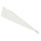 Collapsible Balcony Side Awning Cream 160x240 cm 41577