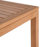 4-Tier Bathroom Storage Rack Solid Teak 42x42x165 cm 246500