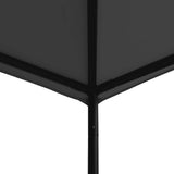 Gazebo 3x3 m Anthracite Fabric and Steel 180 g/m 312240