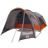 Family Tent 6-Person Grey Waterproof 94733