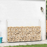 Firewood Rack Wire 250x25x150 cm Galvanised steel 4100706