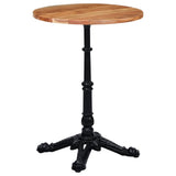 Bistro Table Leg Black 52x52x72 cm Cast Iron 325433