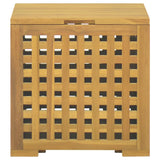 Rope Box 40x40x40 cm Solid Wood Teak 338262
