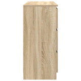 Sideboard Sonoma Oak 100x35x76 cm Engineered Wood 3328500