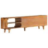 TV Cabinet Solid Wood Acacia with Honey Finish 140x30x40 cm 337847