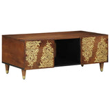 Coffee Table Honey Brown 100 x 54 x 40 cm Solid Mango Wood 4018748