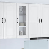 Dishwasher Panel Kalmar High Gloss White 40 x 31 x 100 cm 884748