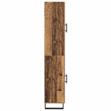 Highboard Old Wood 34.5 x 34 x 180 cm Engineered Wood 3415756