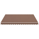 Replacement Fabric for Awning Brown 4x3.5 m 311978