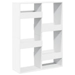 Bookcase White 100x33x135 cm Engineered Wood 3309384