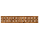 Garden Bench 201 x 35 x 45 cm Solid Acacia Wood Rectangular 901303