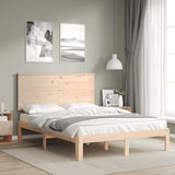 Bed Frame without Mattress 120x200 cm Solid Wood Pine 3193656
