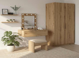 Dressing Table Brown 60 x 40 x 70 cm Engineered Wood 865225