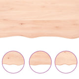 Bathroom Countertop 100x30x2 cm Untreated Solid Wood 3156029