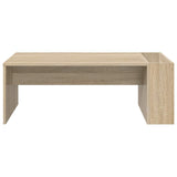 Coffee Table Sonoma Oak 95 x 50 x 34 cm Engineered Wood 8000166