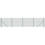 Wire Mesh Fence with Flange Green 2x10 m 154166
