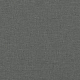 Bed Frame without Mattress Dark Grey 90x190 cm Single Fabric 3284695
