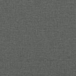 Footstool Dark Grey 77x55x31 cm Fabric 4007381