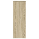 Plant Stand Sonoma Oak 33x33x100 cm Engineered Wood 852953