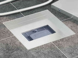 2 in 1 Shower Drain Silver 20 x 20 cm Stainless Steel 304 42015933