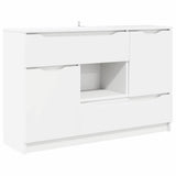 Sideboard with Drawer White 100 x 30 x 65.6 Engineered Wood 888787