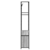 Coat Stand with Shoes Bench Grey Sonoma 100 x 32 x 180.5 cm 8012035