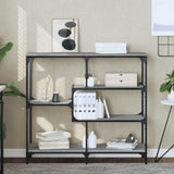 Console Table Grey Sonoma 103x32x95 cm Engineered Wood 833953