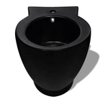 Black Ceramic Toilet & Bidet Set 270567