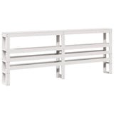 Bed Frame with Headboard without Mattress White 120x190 cm Small Double 3306010